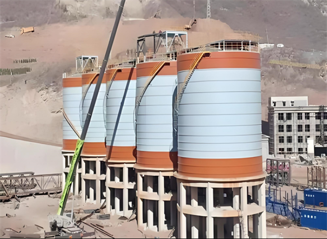 萨迦高架钢板仓