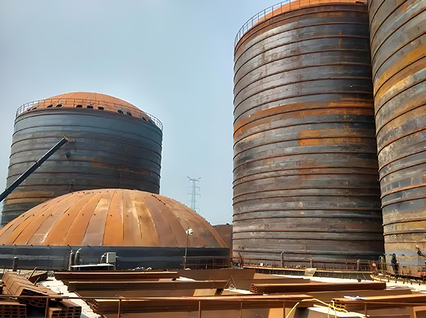 萨迦焦粉钢板仓